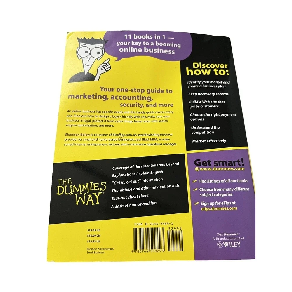 Starting An Online Business All-In-One Desk Reference For Dummies 11 Books In‎ 1